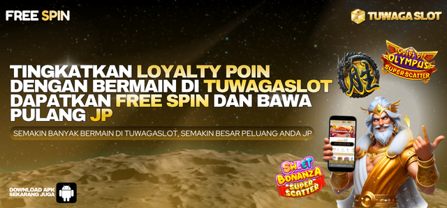 KUMPULKAN LOYALTY POINT TUKAR DENGAN FREE SPIN